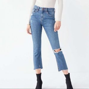 BDG Cropped Flair Jeans